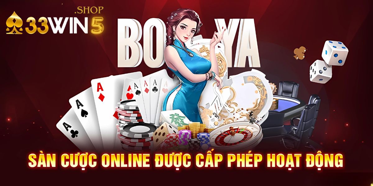 Sàn cược online được cấp phép hoạt động